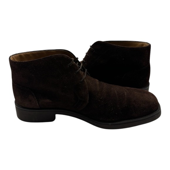 Marks & Spencer Airflex Boots Mens US 9 UK 8.5 Brown Suede Leather Ankle Chelsea main image 7